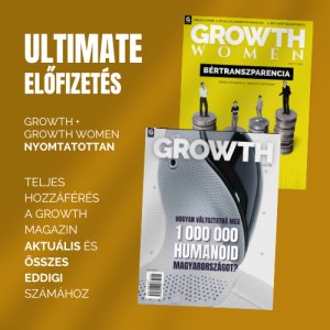 Ultimate előfizetés: Growth Magazin és Growth Women - 1 év - Nyomtatott